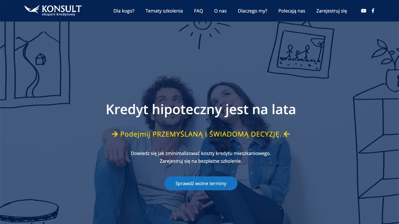 Strony internetowe dla branży finansowej